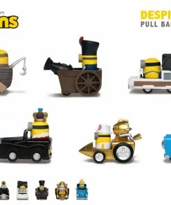 Beast Kingdom: Despicable Me Pull Back Car Series Set
