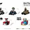 Beast Kingdom Batman Pull Back Car Series - Comes In 5 Characters (Batman The Dark Knight, Suicide Squad, DC Comics)