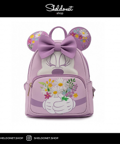 Loungefly: Disney - Minnie Holding Flowers Mini Backpack