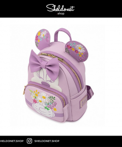 Loungefly: Disney - Minnie Holding Flowers Mini Backpack