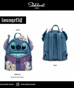 Loungefly: Disney - Lilo & Stitch - Story Time Duckies Mini Backpack