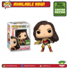 FUNKO [IN-STOCK] Pop! Heroes: Wonder Woman 1984 - Wonder Woman With Tiara (Metallic) [Spring Convention Exclusive 2021]