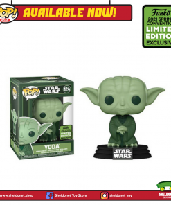 FUNKO [IN-STOCK] Pop! Star Wars (Artist Series) - Yoda (Military Green) [Spring Convention Exclusive 2021]