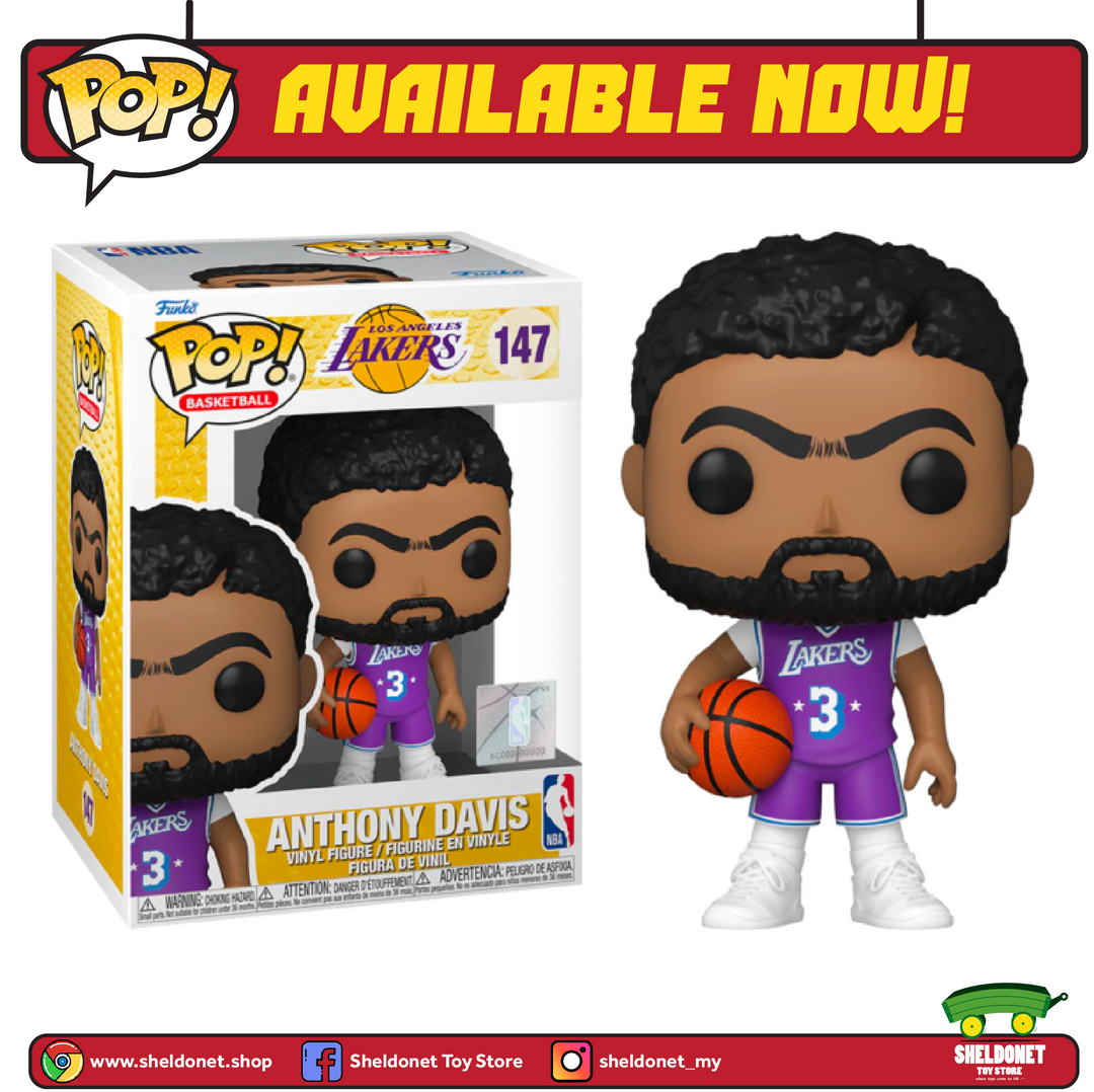 FUNKO Pop! NBA: L.A Lakers - Anthony Davis (City Edition '21) 3 FUNKO Pop! NBA: L.A Lakers - Anthony Davis (City Edition '21)