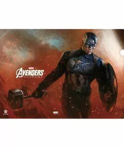 Beast Kingdom: Avengers: Infinity Series L Folder (Captain America With Mijolnir)