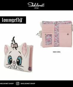 Loungefly: Disney - Marie Floral Face Wallet