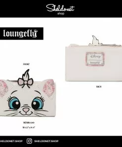 Loungefly: Disney - Marie Floral Face Wallet