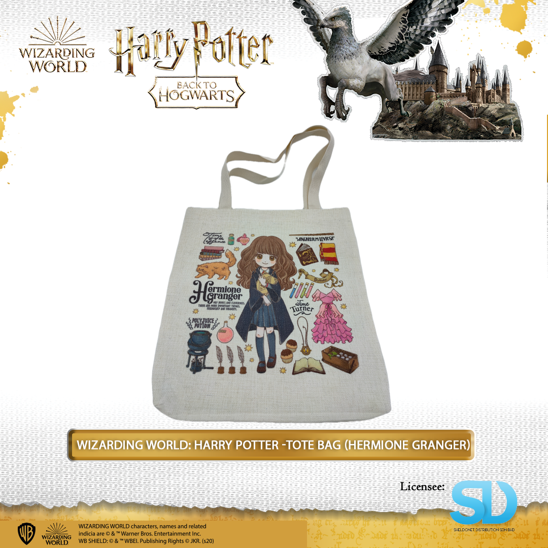 Wizarding World: Harry Potter -TOTE BAG (HERMIONE GRANGER) 3 Wizarding World: Harry Potter -TOTE BAG (HERMIONE GRANGER)