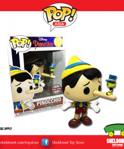 FUNKO POP! Disney: Pinocchio - Pinocchio With Jiminy Cricket [Sheldonet Webstore Exclusive]