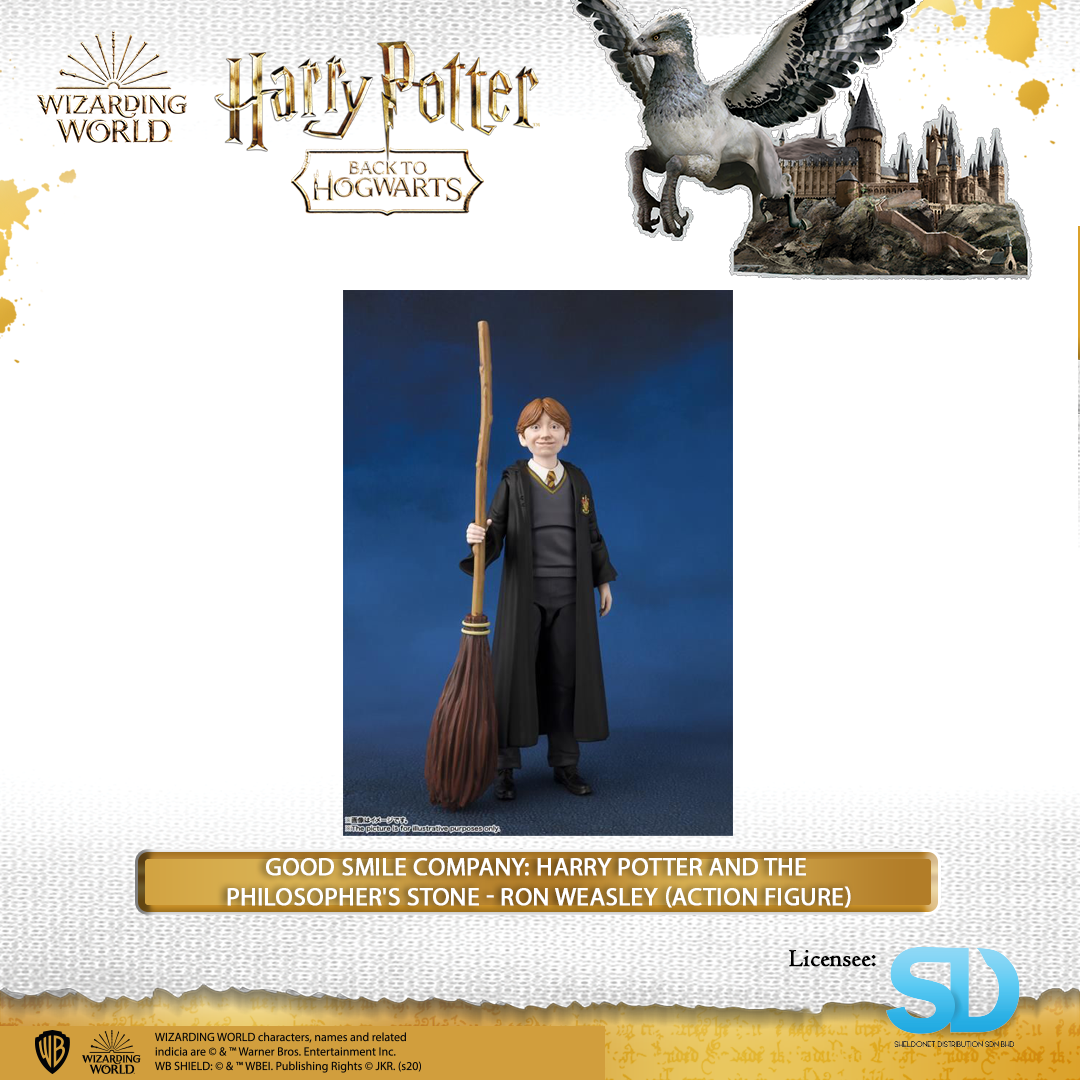 Wizarding World Good Smile Company: Harry Potter And The Philosopher's Stone - Ron Weasley (Action Figure) 3 Wizarding World Good Smile Company: Harry Potter And The Philosopher's Stone - Ron Weasley (Action Figure)