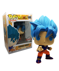 FUNKO Pop! Animation: Dragonball Super - SSGSS Goku (668) [Exclusive]